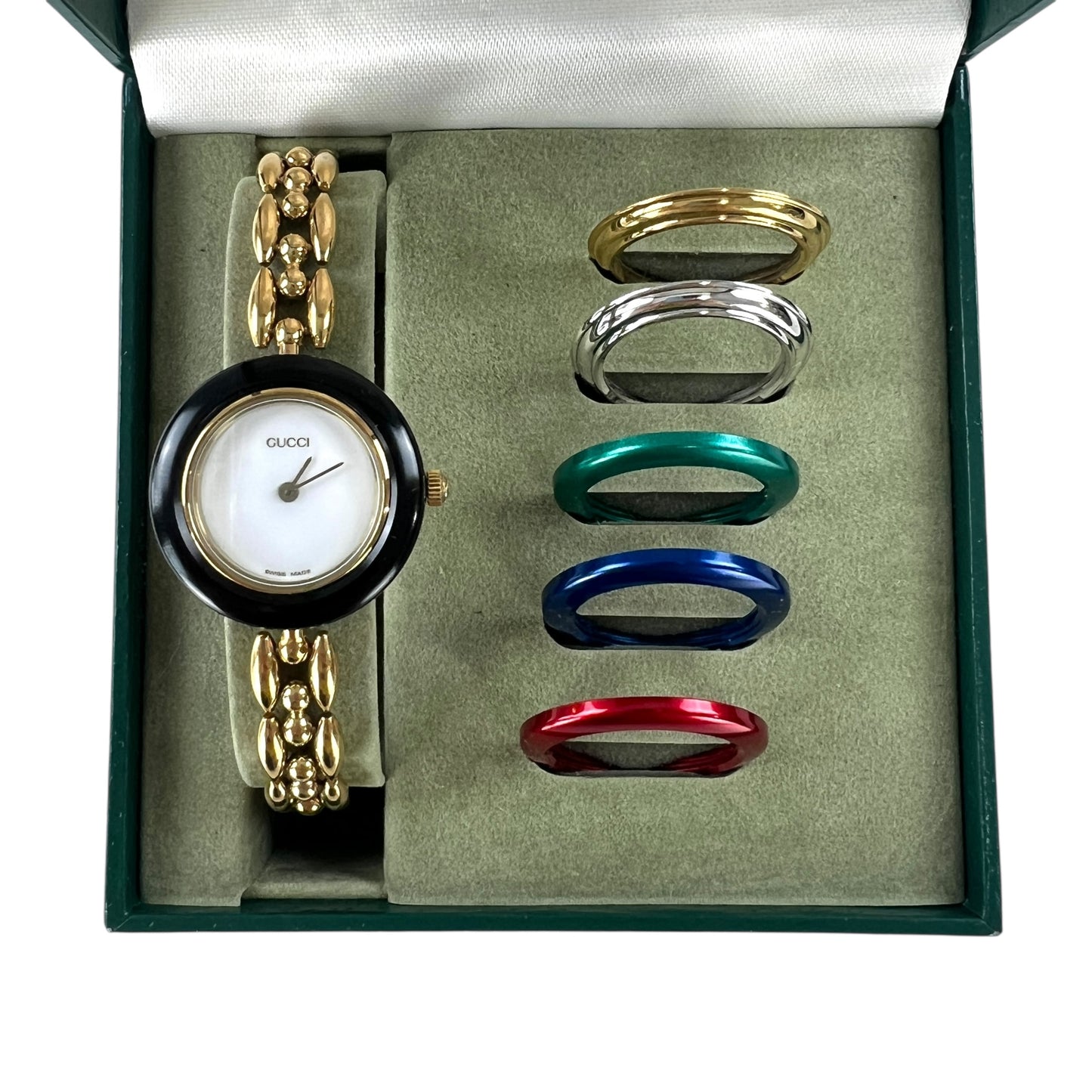 Gucci Vintage Interchangeable Bezel Watch