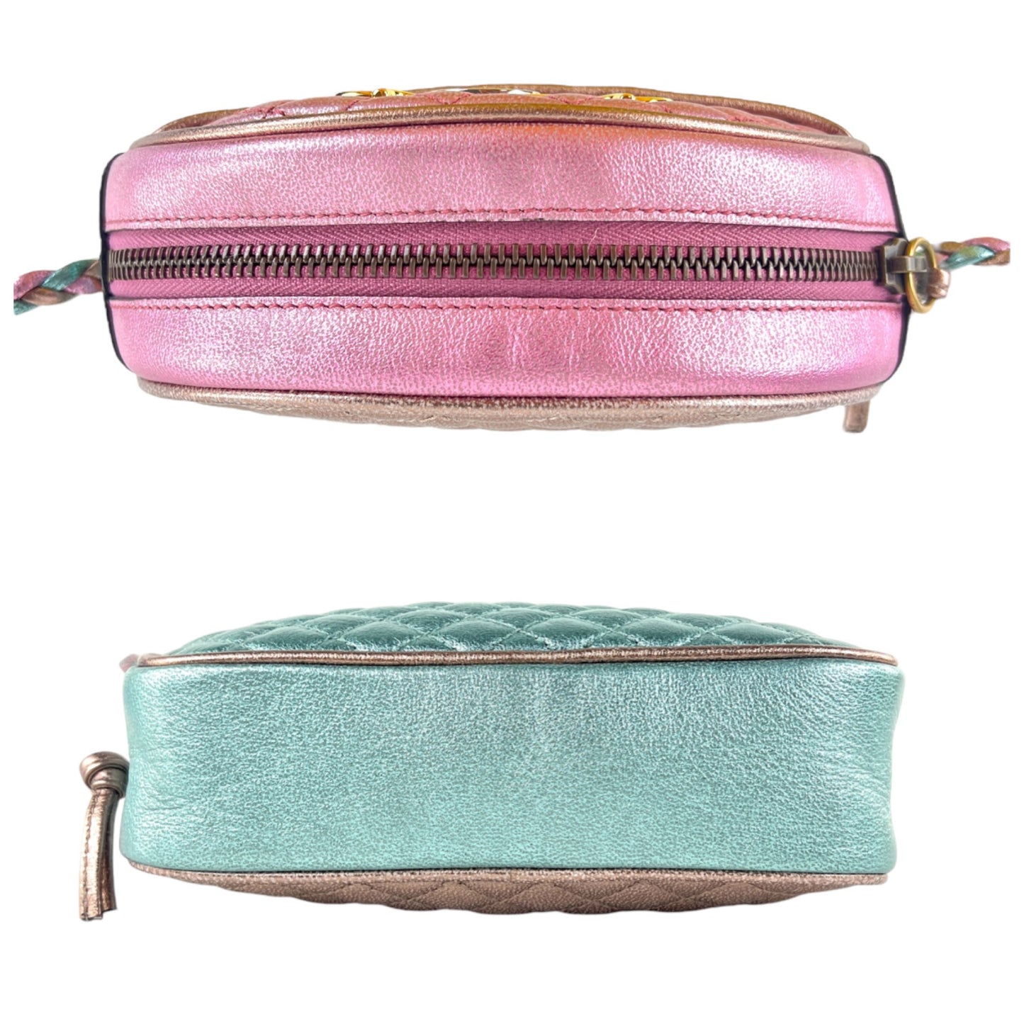 Gucci Mini Trapuntata Tri-Color Crossbody Bag