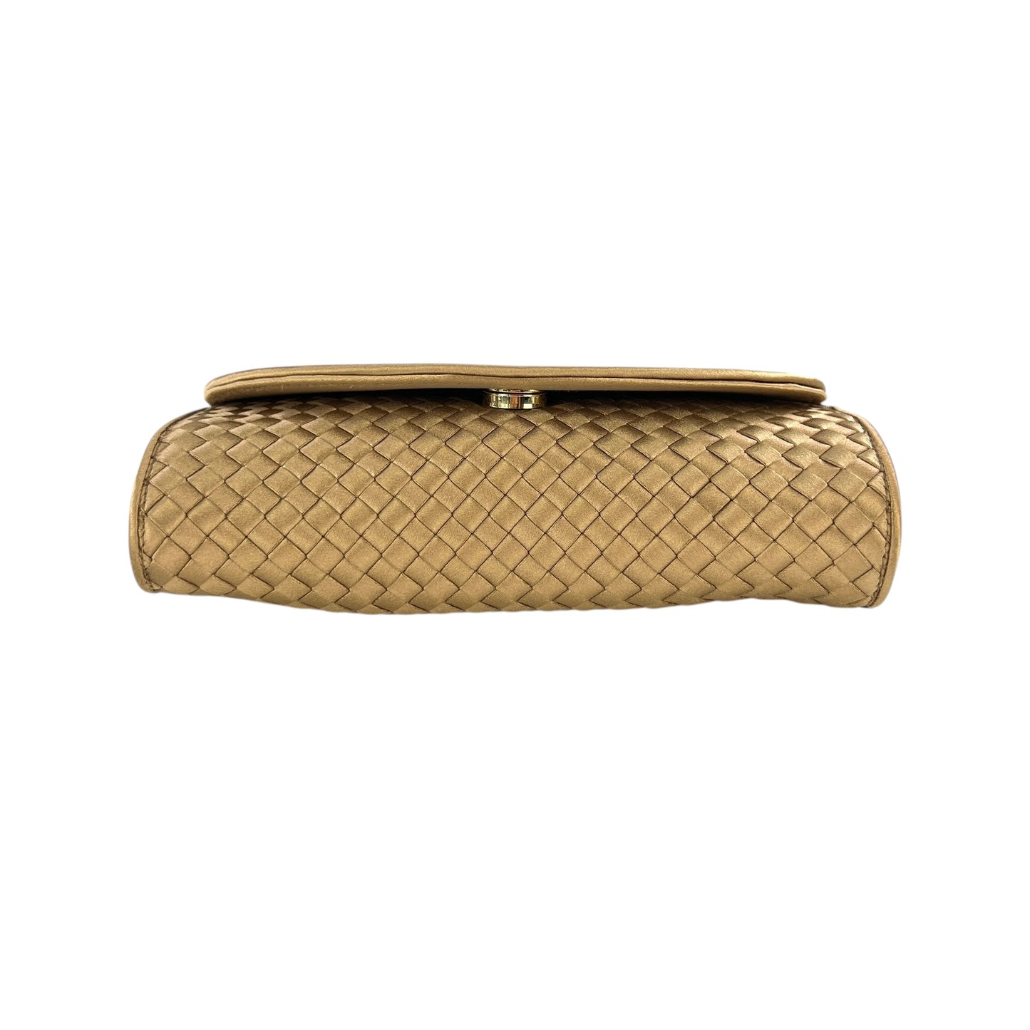 Bottega Veneta Satin Intrecciato Satin Crossbody Bag