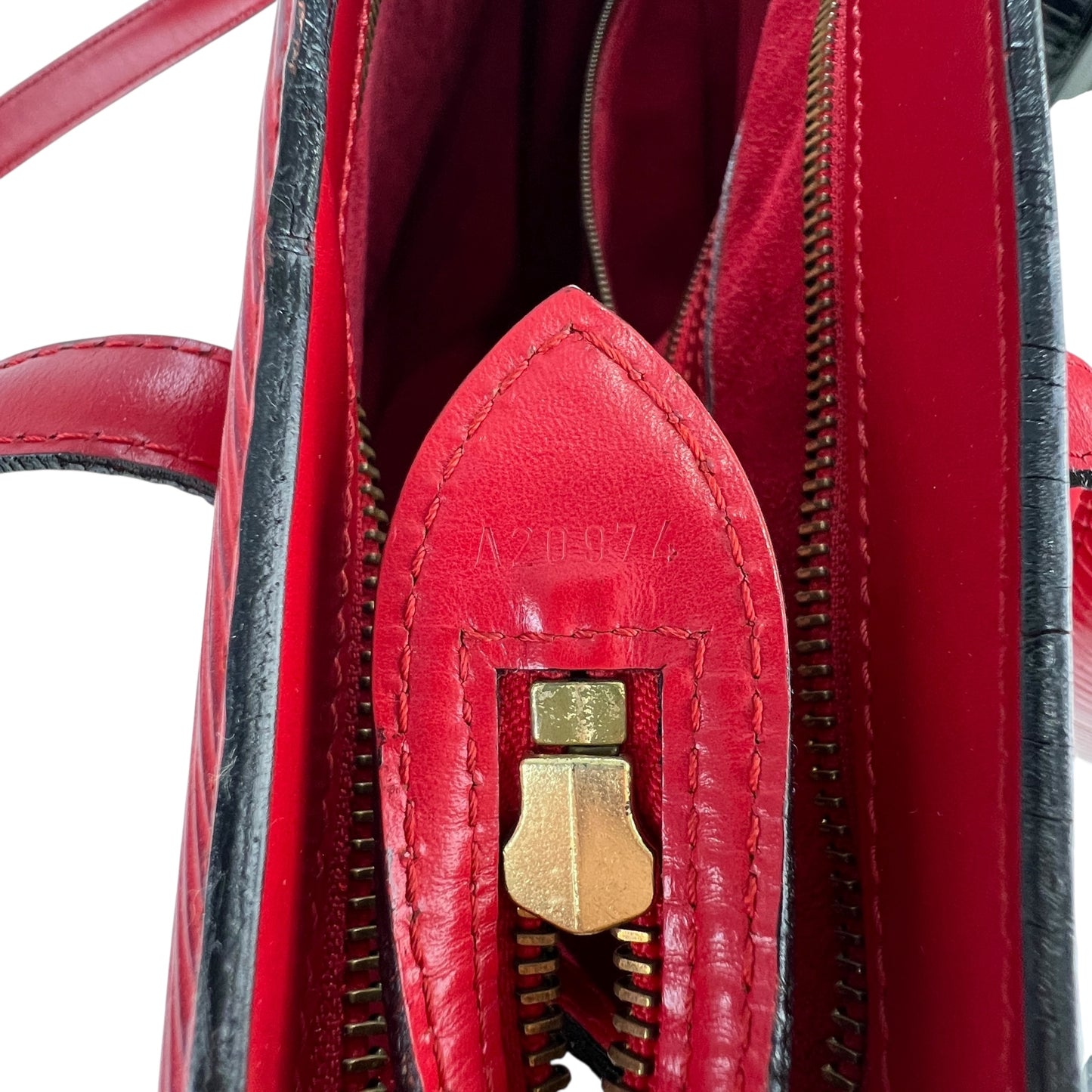 Louis Vuitton Vintage Epi Leather Saint Jacques GM Bag