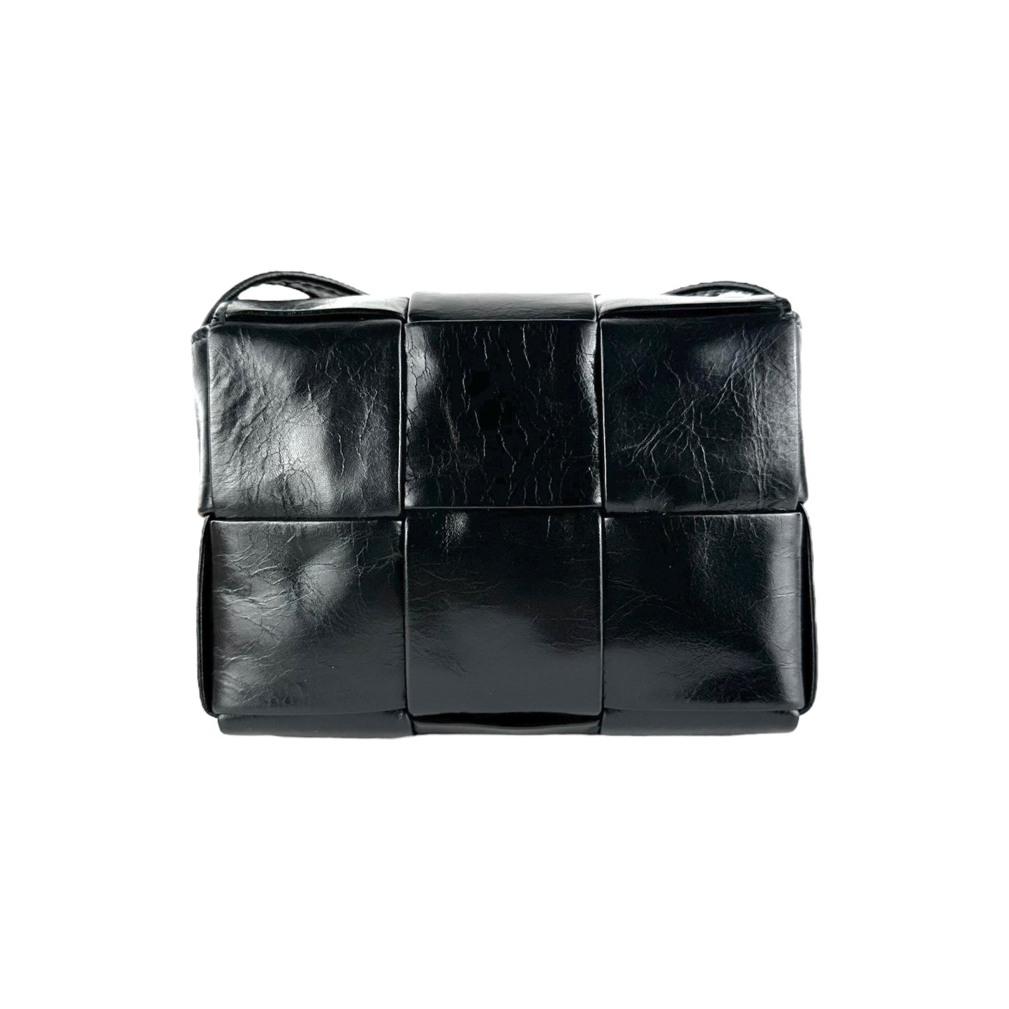 Bottega Veneta Maxi Intrecciato Leather Mini Cassette Crossbody Bag