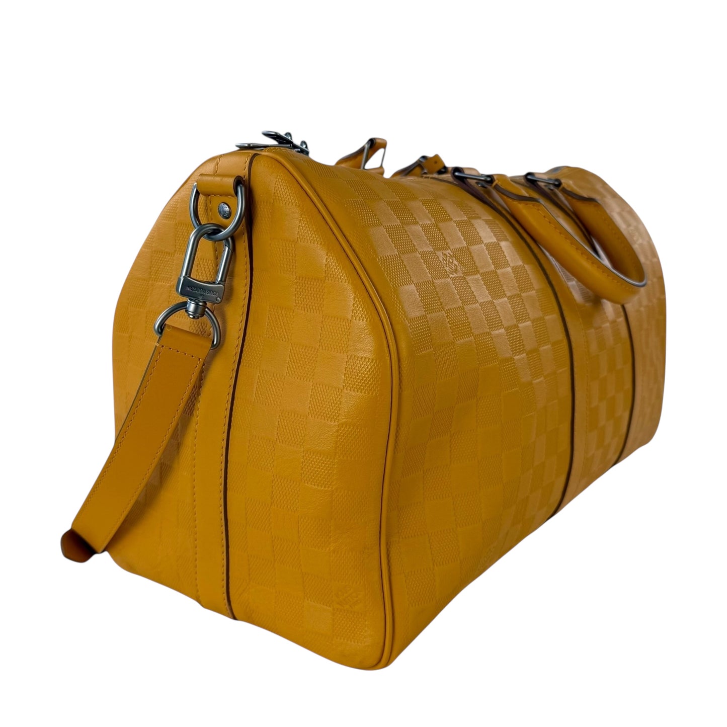 Louis Vuitton Damier Inifini Keepall Bandouliere 45 Duffle Bag