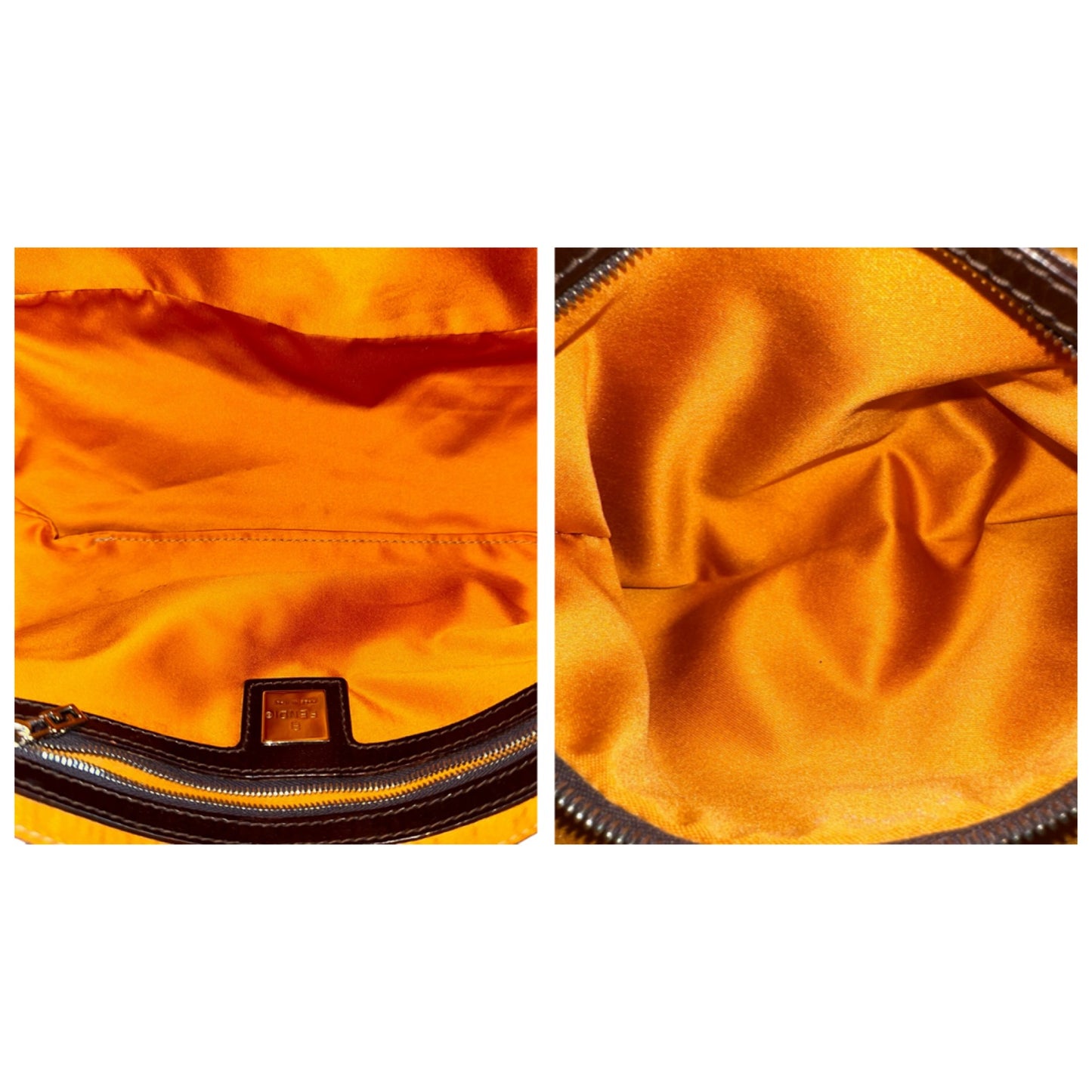 Fendi Zucca Wool Mama Baguette Bag