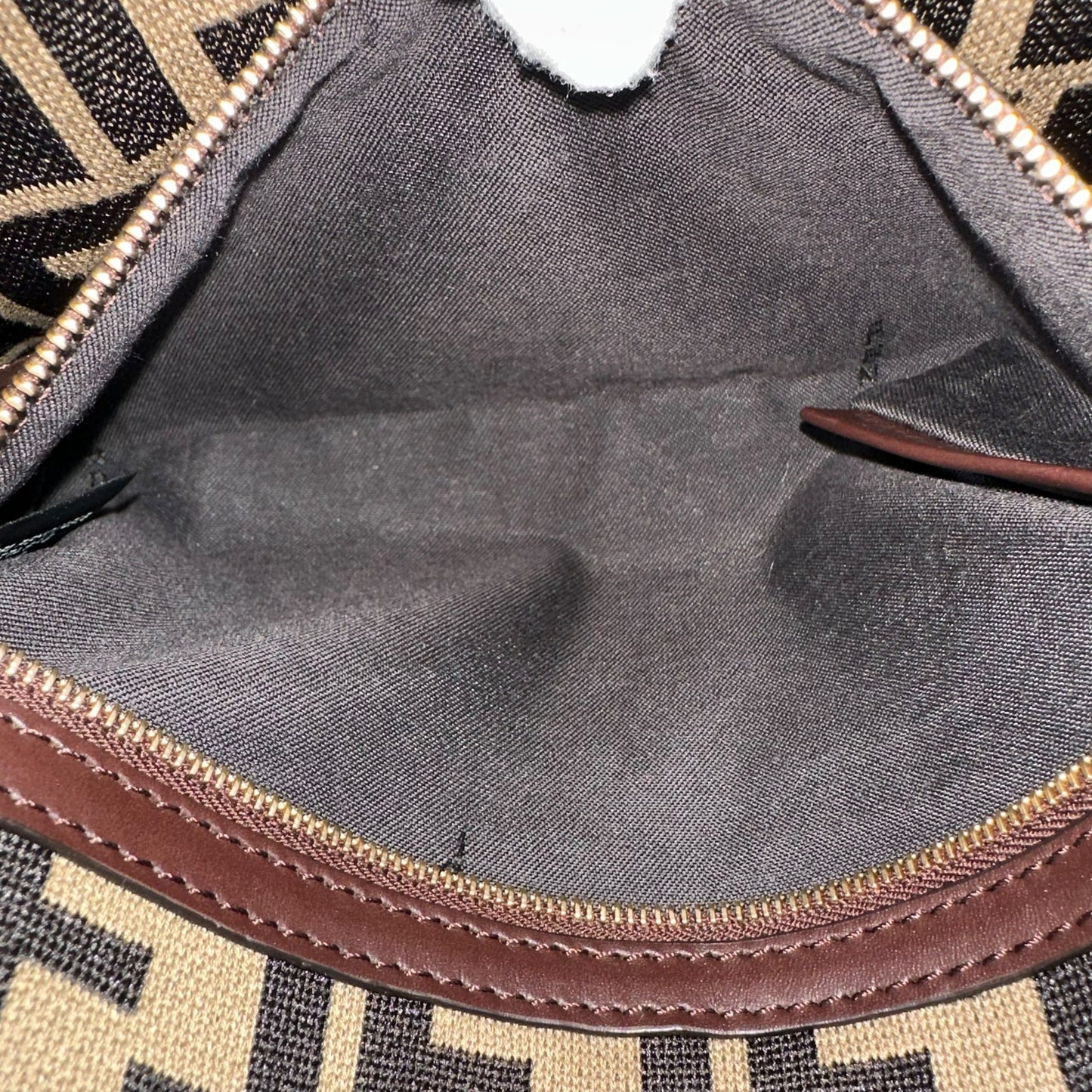 Fendi Knit Fringe Baguette 2-Way Bag