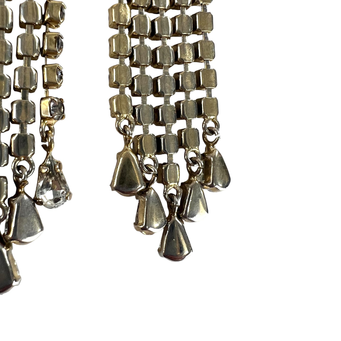 Versace Vintage Medusa Rhinestone Earrings