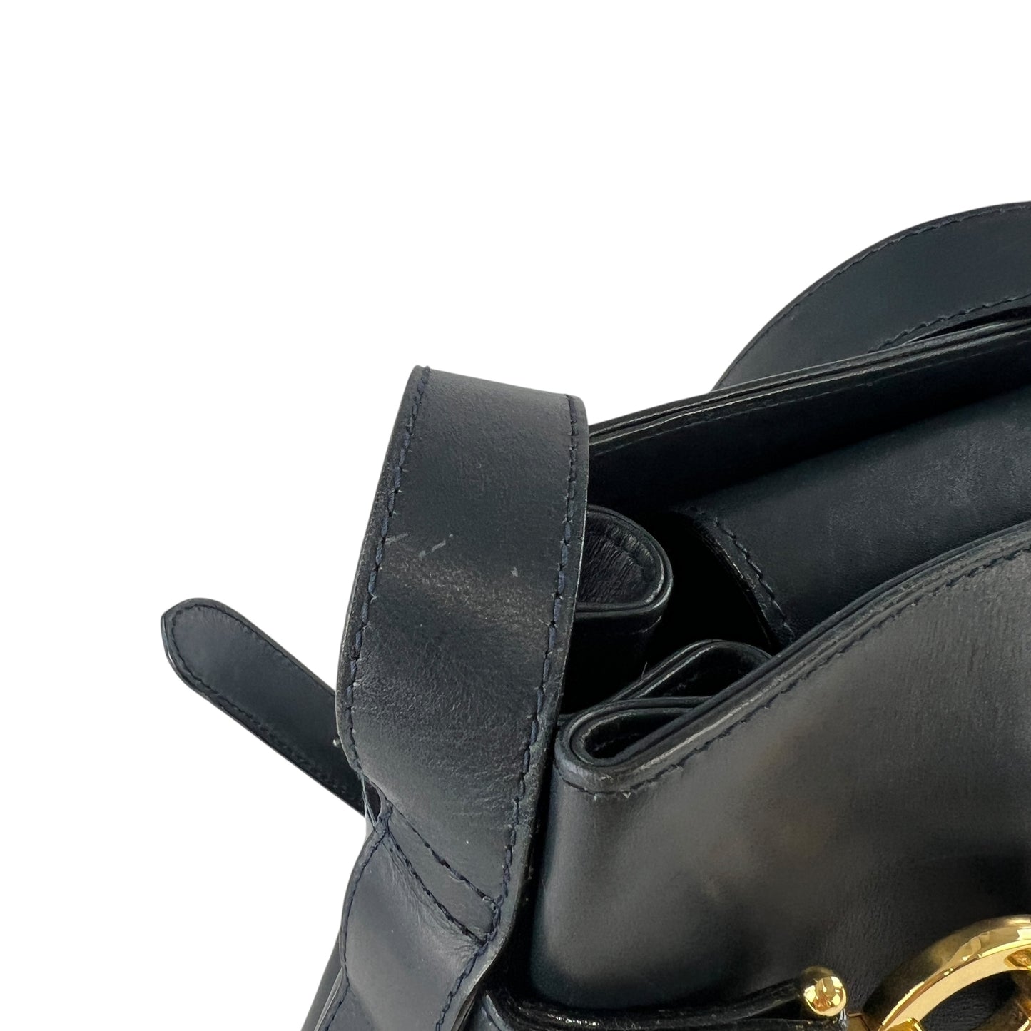Ferragamo Vintage Leather Bucket Bag