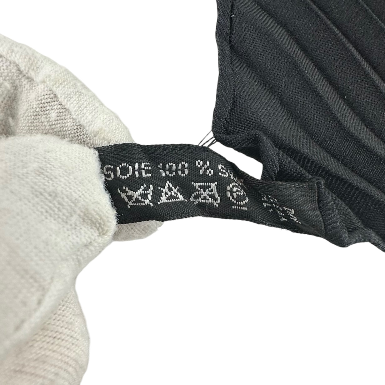 Hermes Grande Roue Pleated Silk Scarf