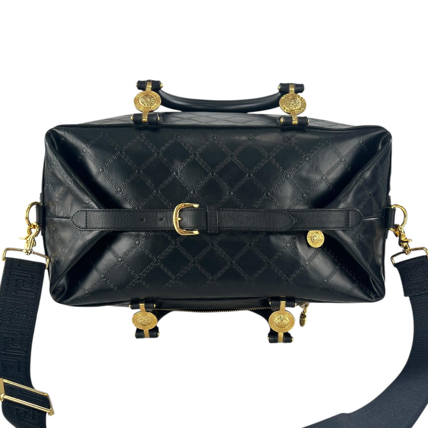 Versace Vintage Sunburst Weekender Bag