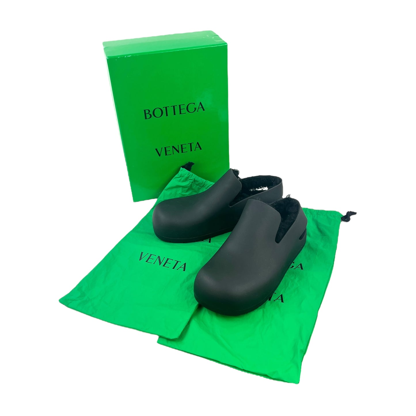 Bottega Veneta Shearling Lined Puddle Loafers