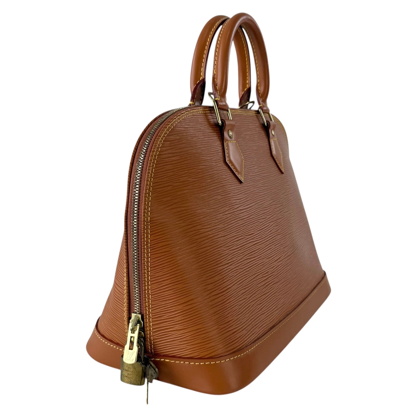 Louis Vuitton Epi Leather Alma Handbag