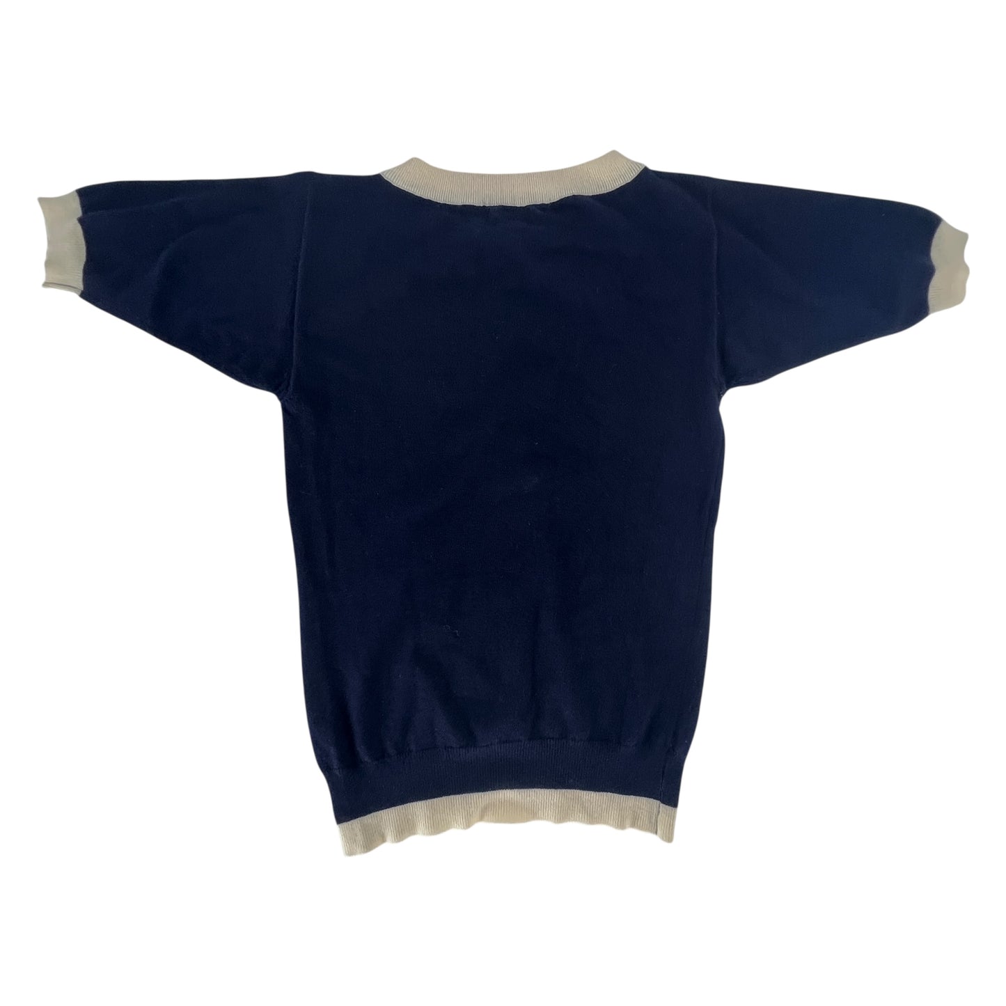 Chanel Cashmere Short Sleeve Sweater