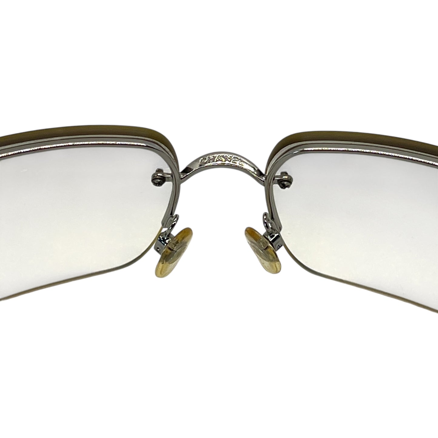 Chanel Vintage CC Rhinestone Logo Sunglasses