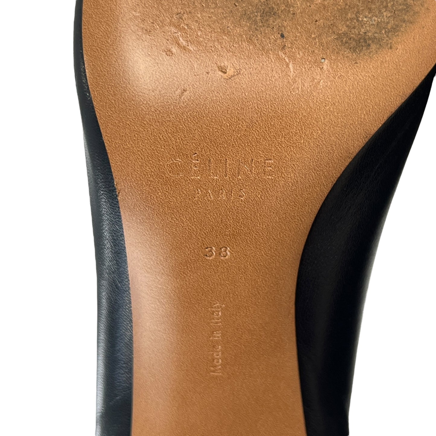 Celine Block Heel Pumps