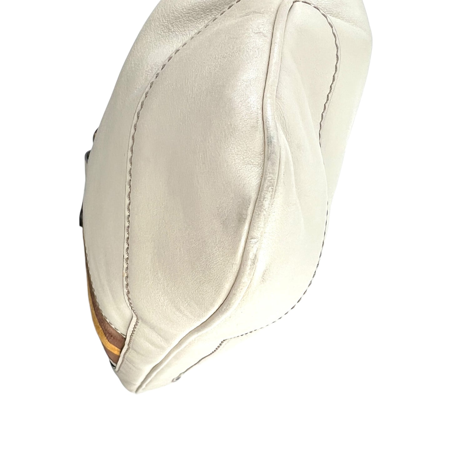 Gucci Web Jackie Leather Shoulder Bag