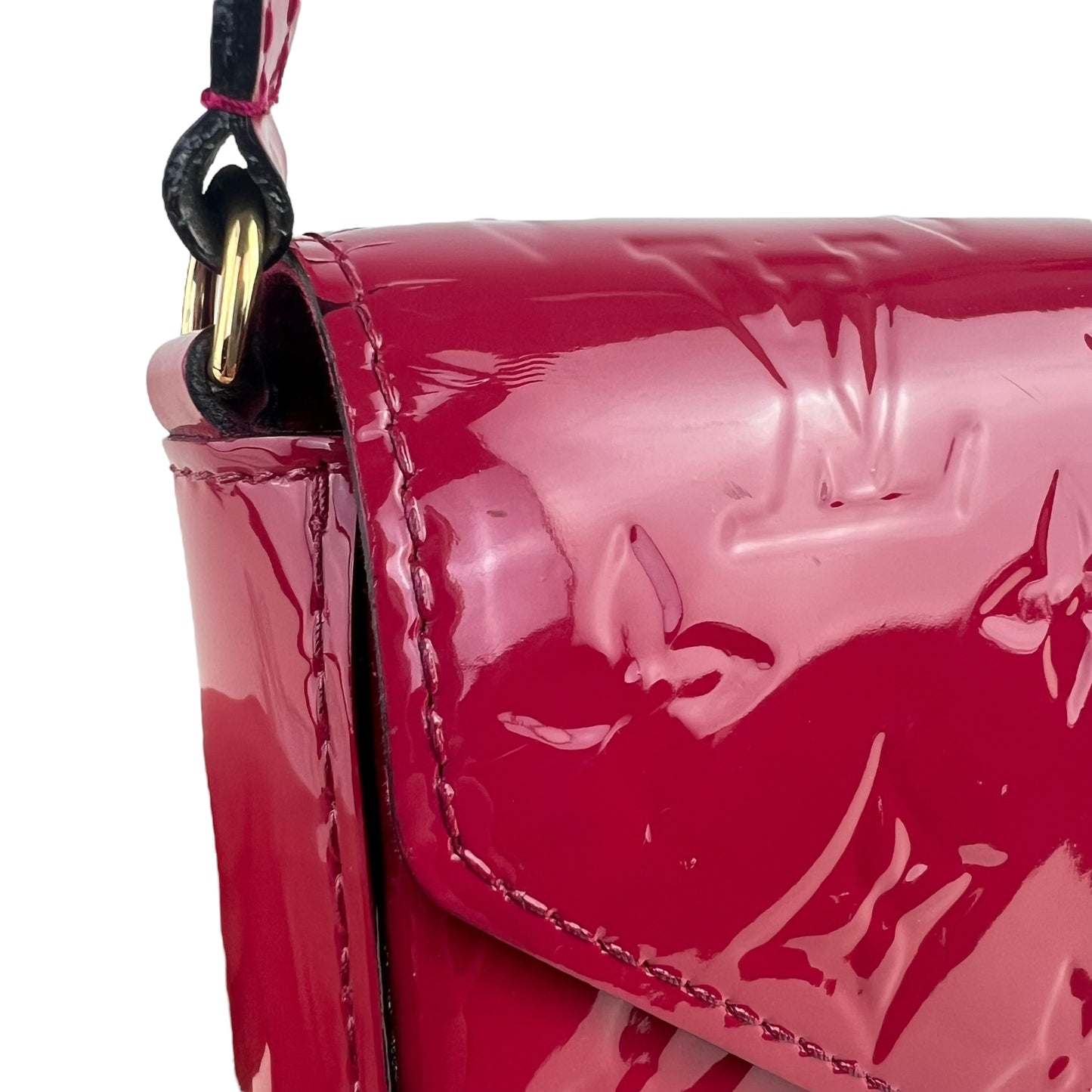 Louis Vuitton Monogram Sac Lucie Vernis Crossbody Bag