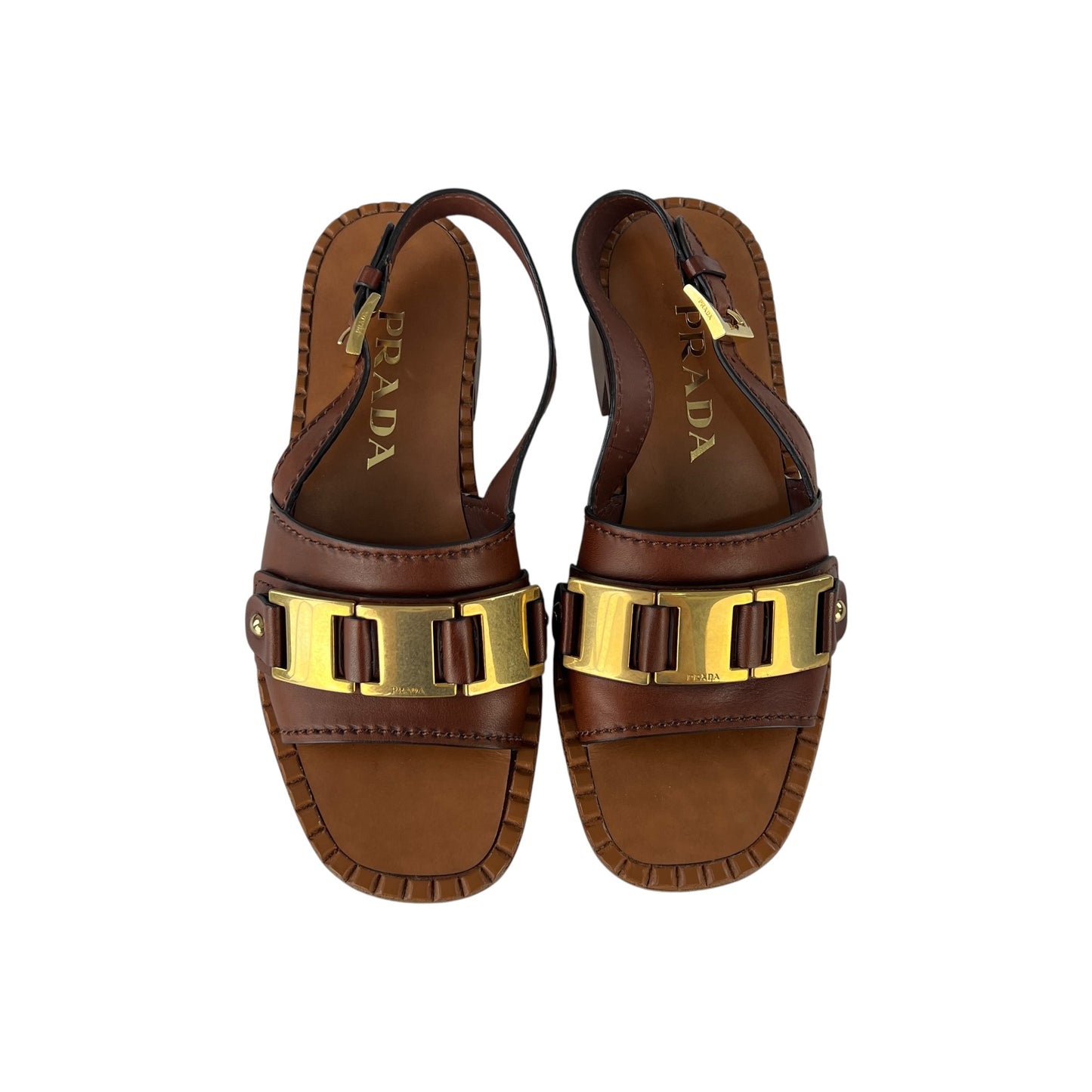 Prada Leather Sandals
