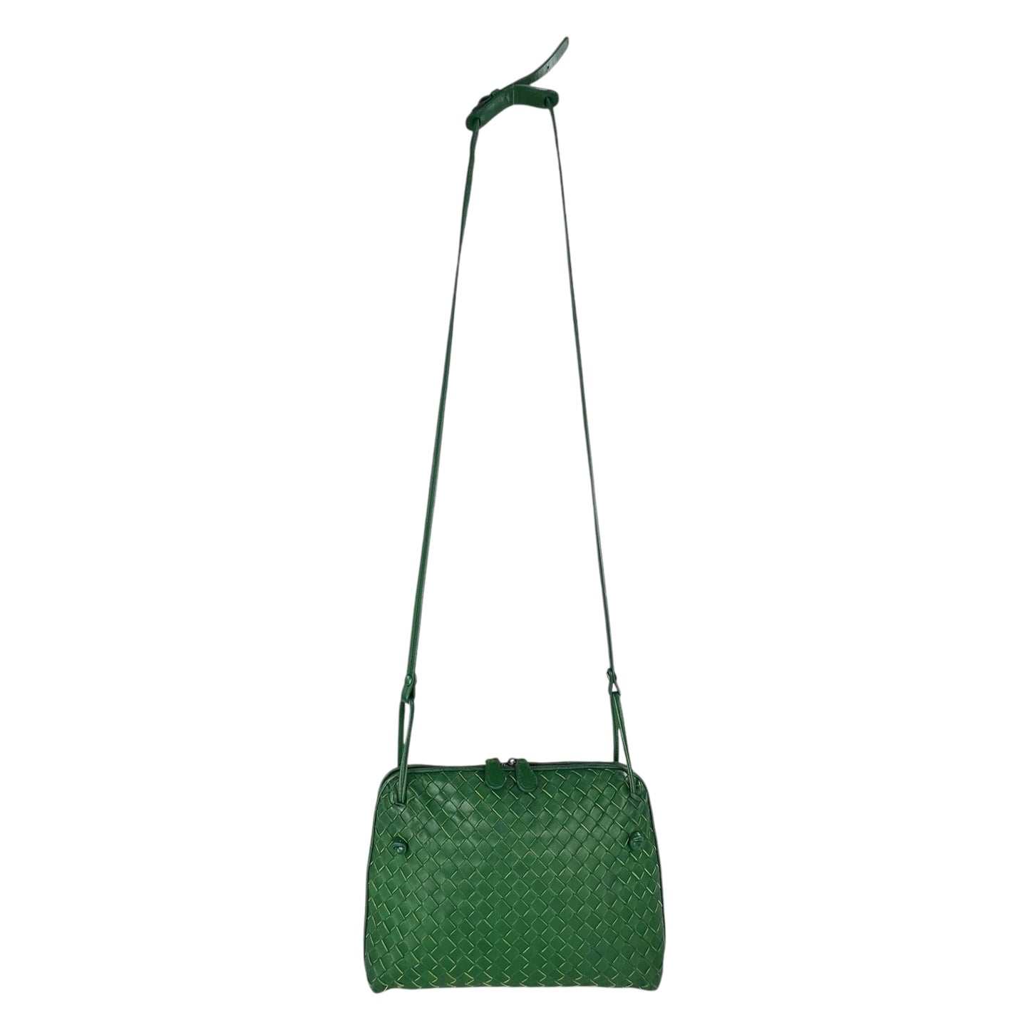 Bottega Veneta Intrecciato Leather Crossbody Bag