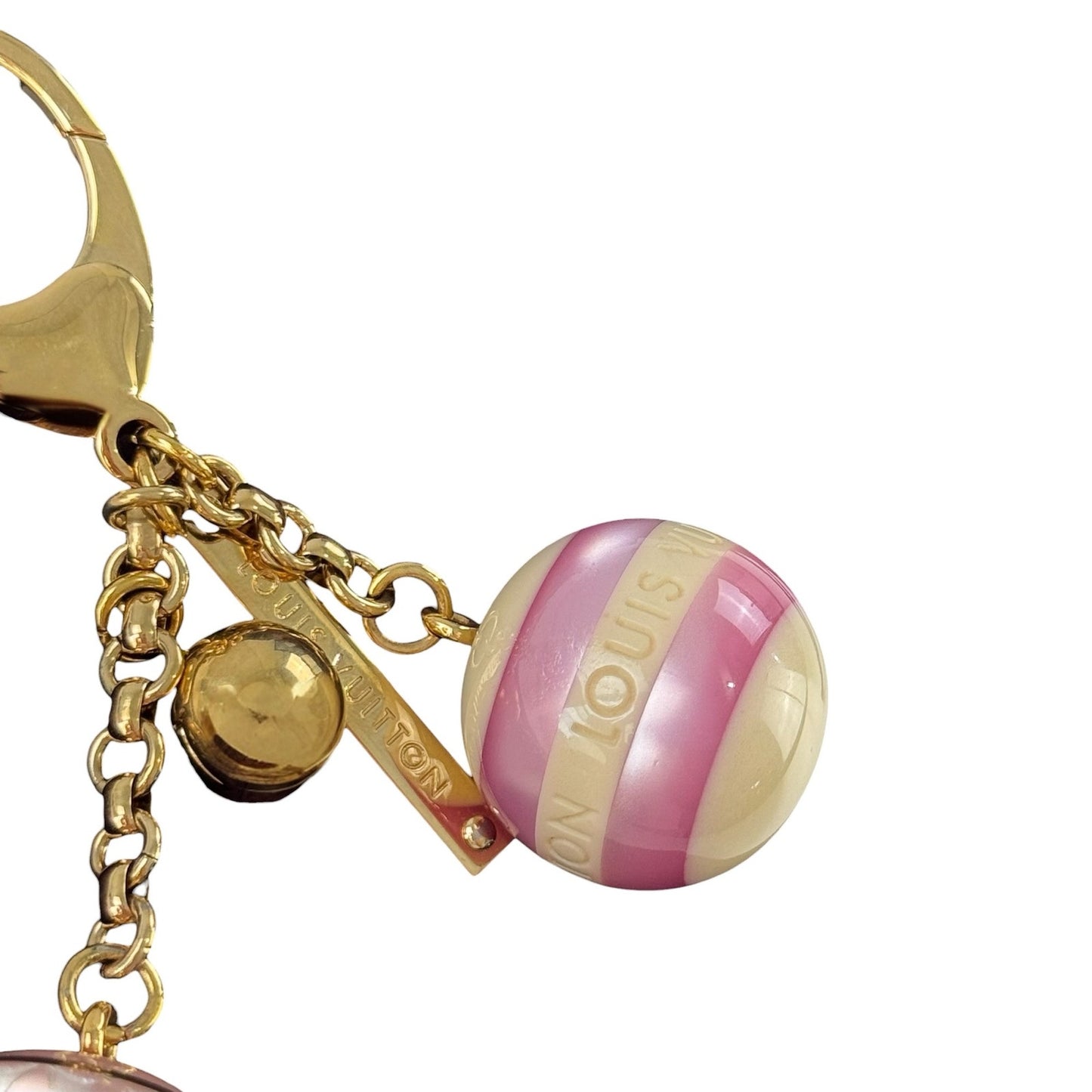 Louis Vuitton Pink Resin Bag Charm