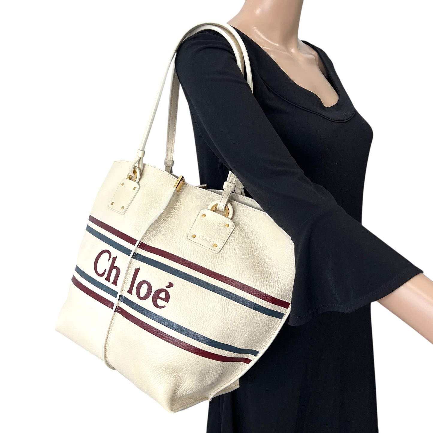 Chloe Vick Leather Tote Bag