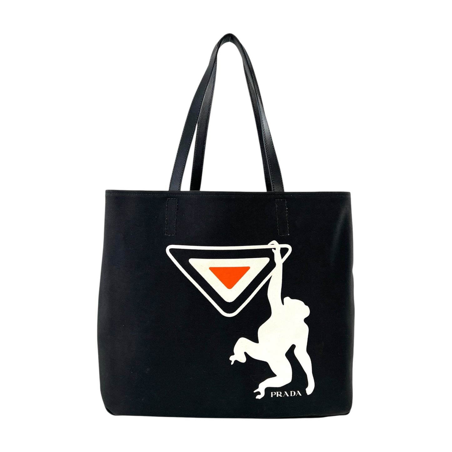 Prada Canapa Monkey Tote Bag