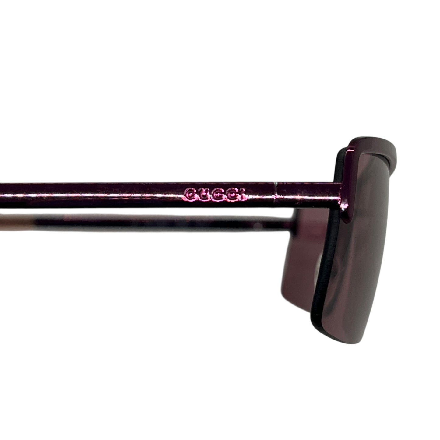 Gucci Purple Metal Sunglasses