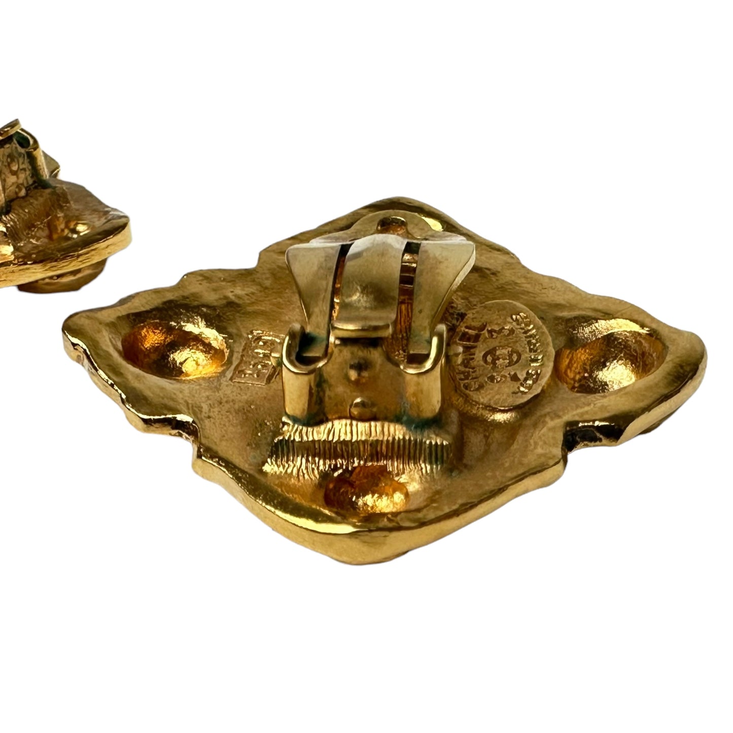 Chanel Vintage Clip-On Earrings