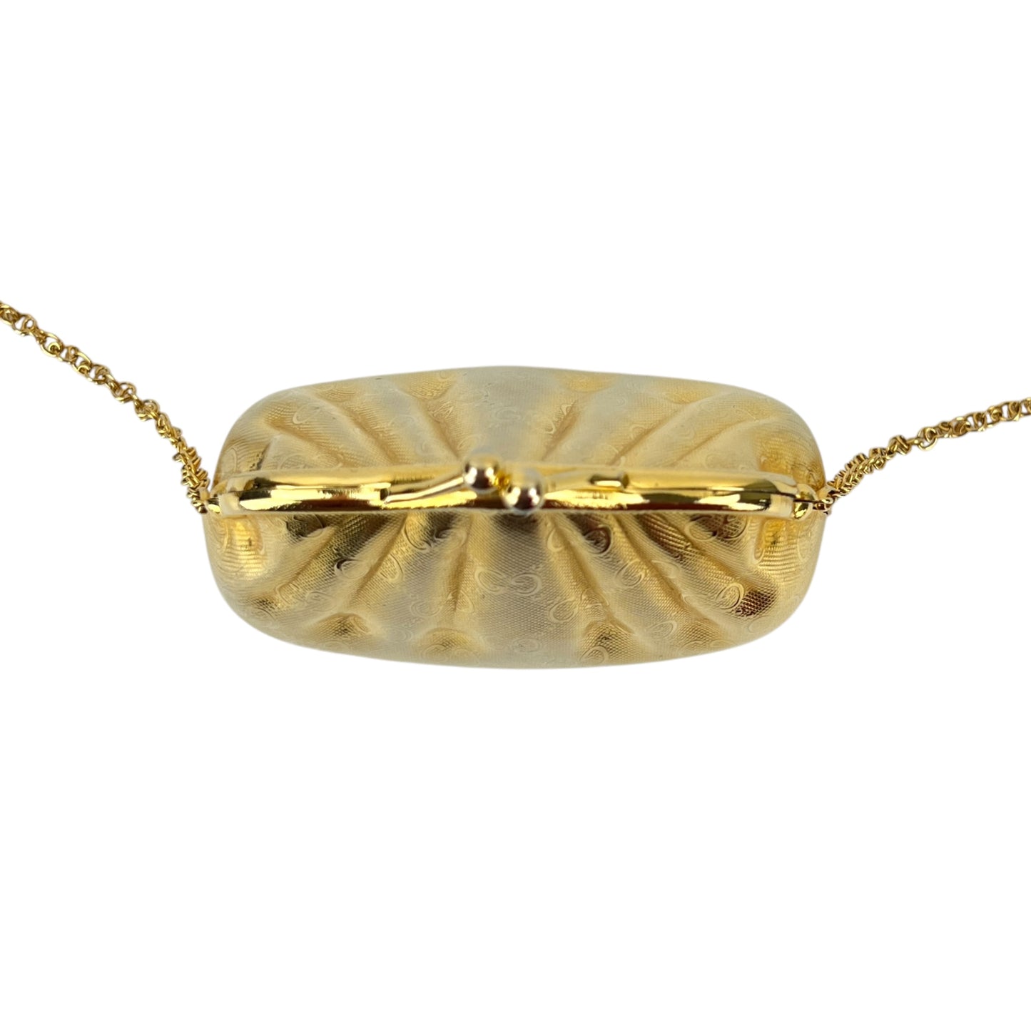 Gucci Vintage GG Shell Minaudiere Bag