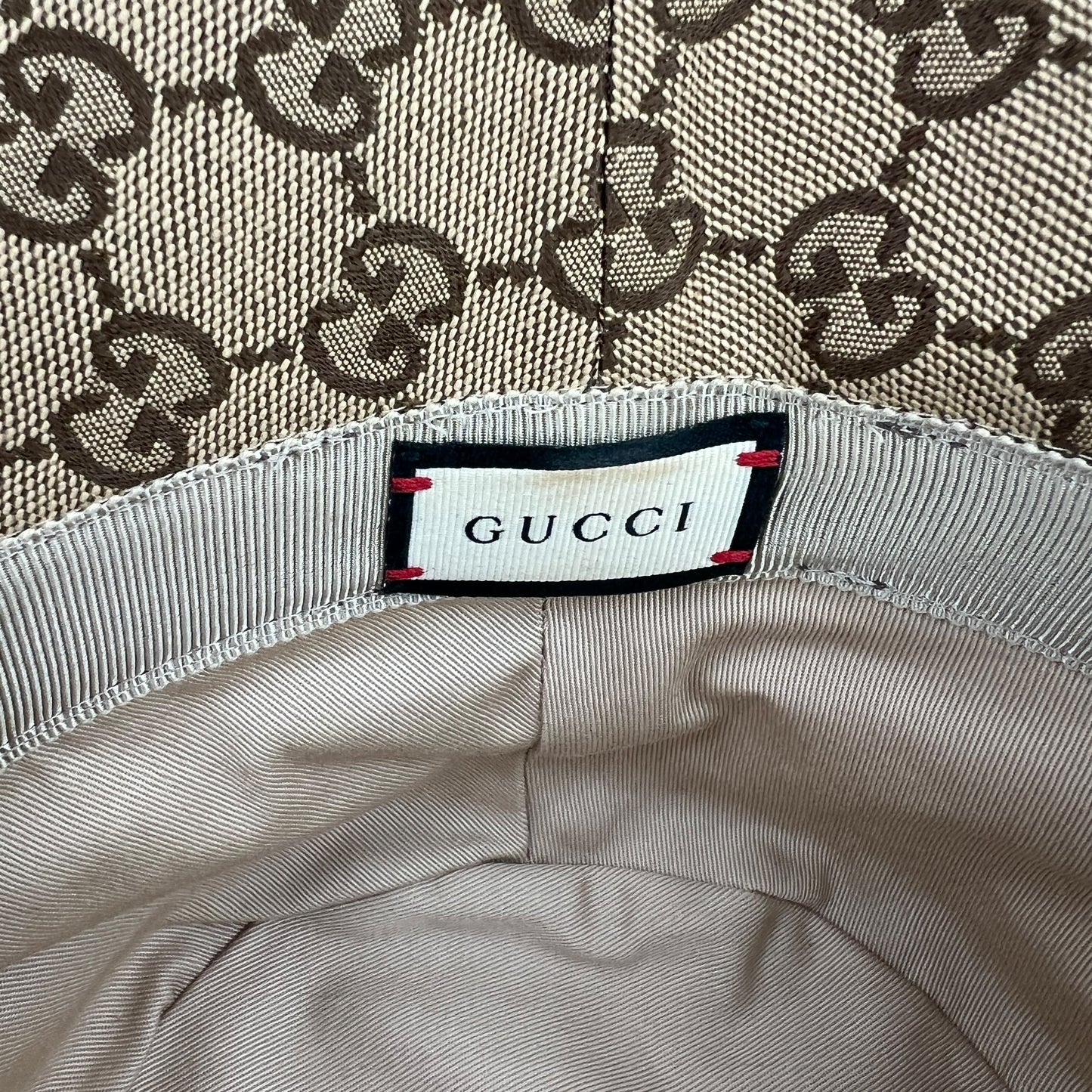 Gucci Monogram Canvas Bucket Hat