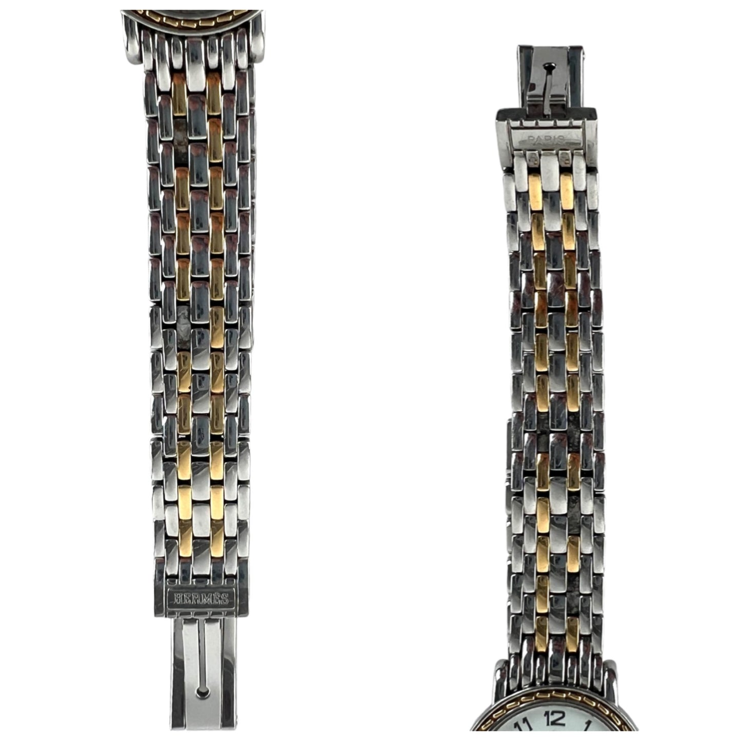 Hermès Vintage Sellier Stainless Steel Watch