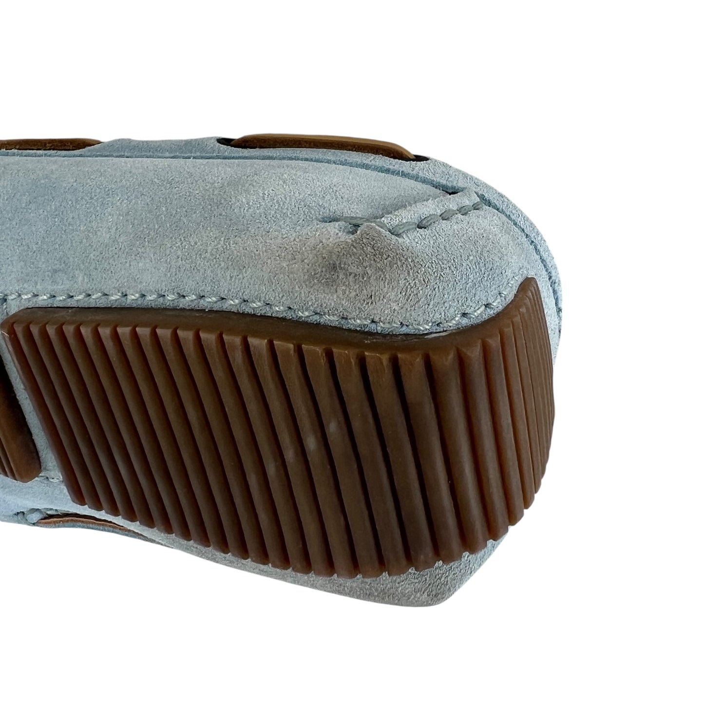 Bottega Veneta Suede Intrecciato Loafers