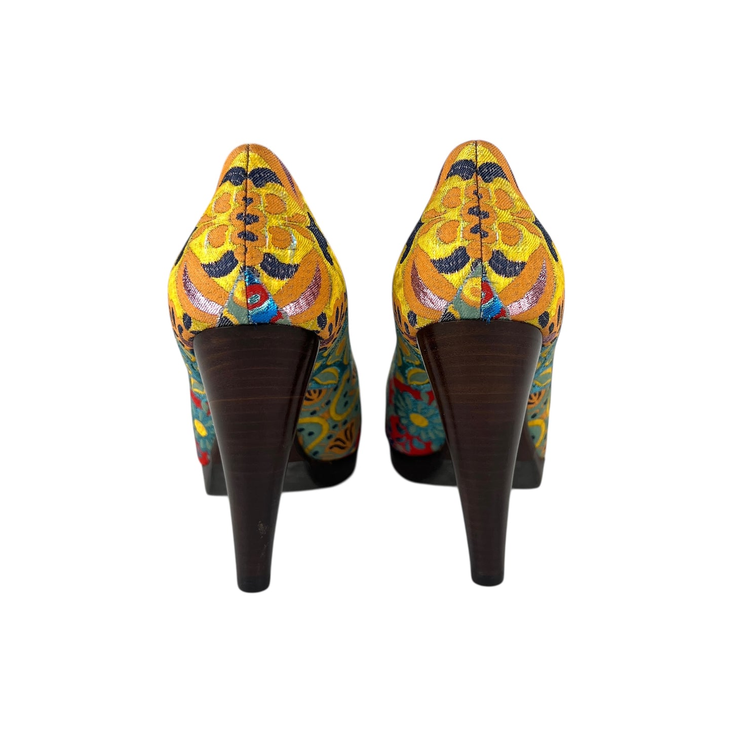 Miu Miu Brocade Heels