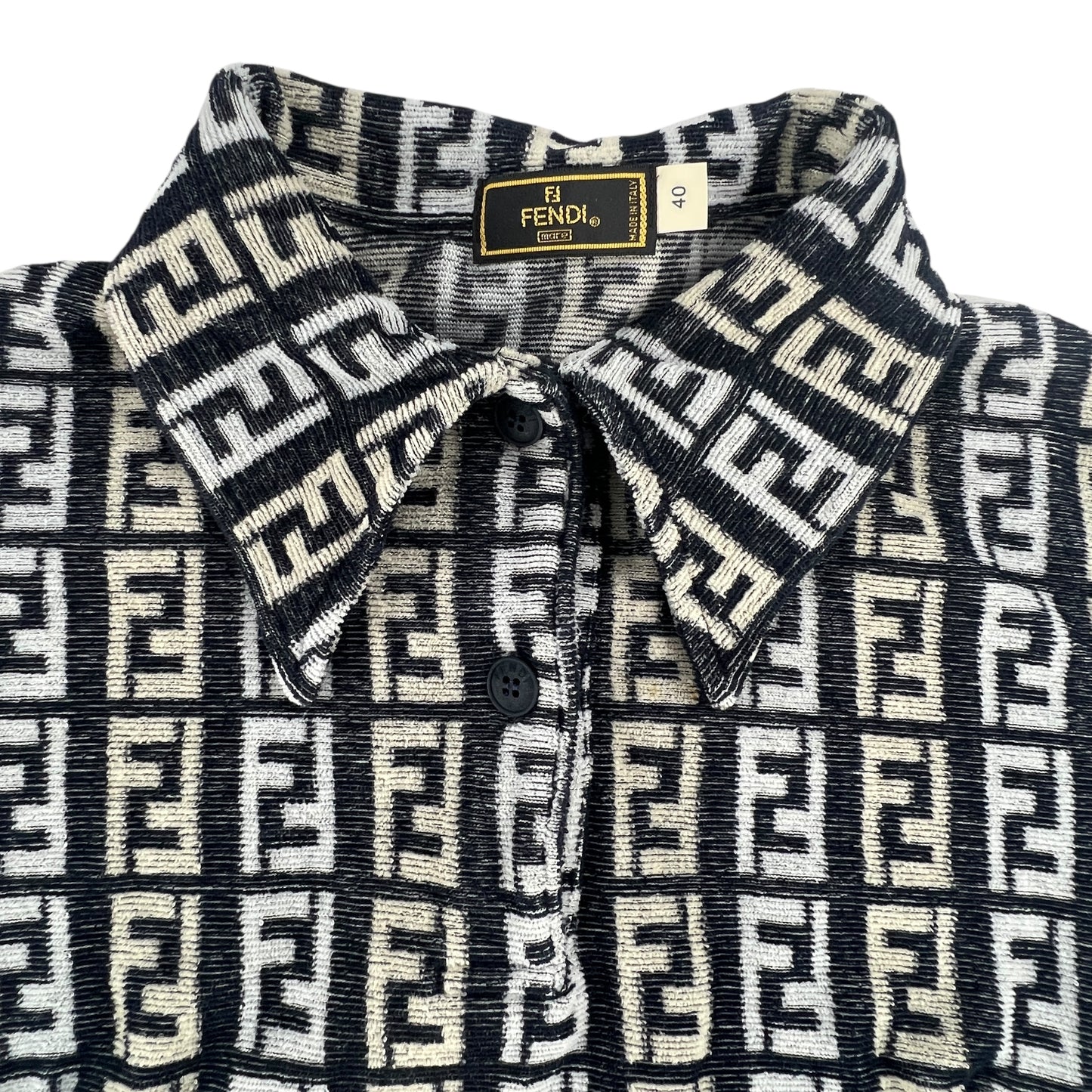 Fendi Vintage Zucca Polo