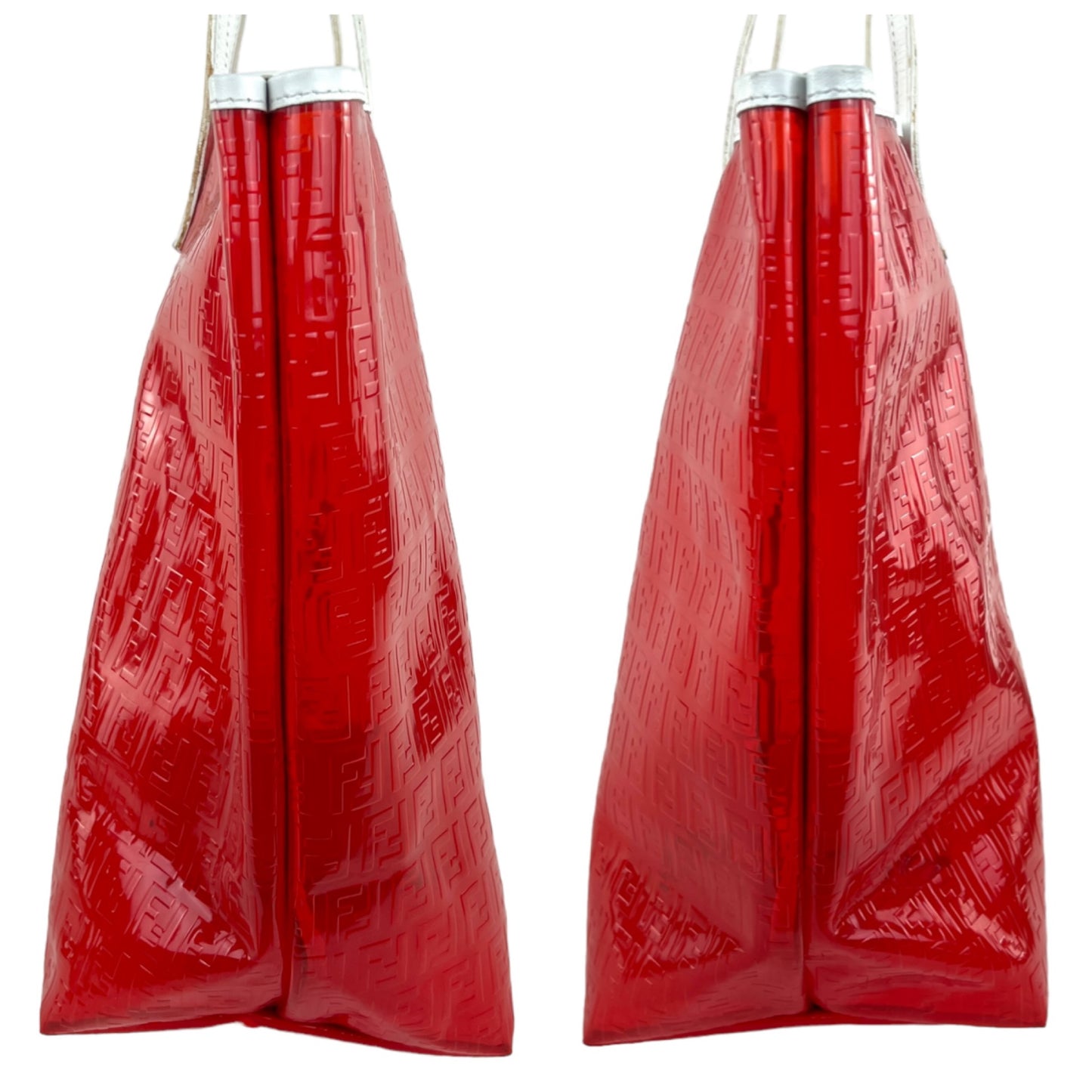 Fendi Zucchino Rubber Tote Bag