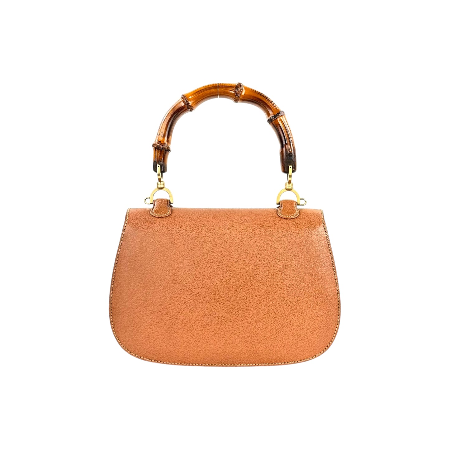 Gucci Vintage Bamboo Turnlock Handbag