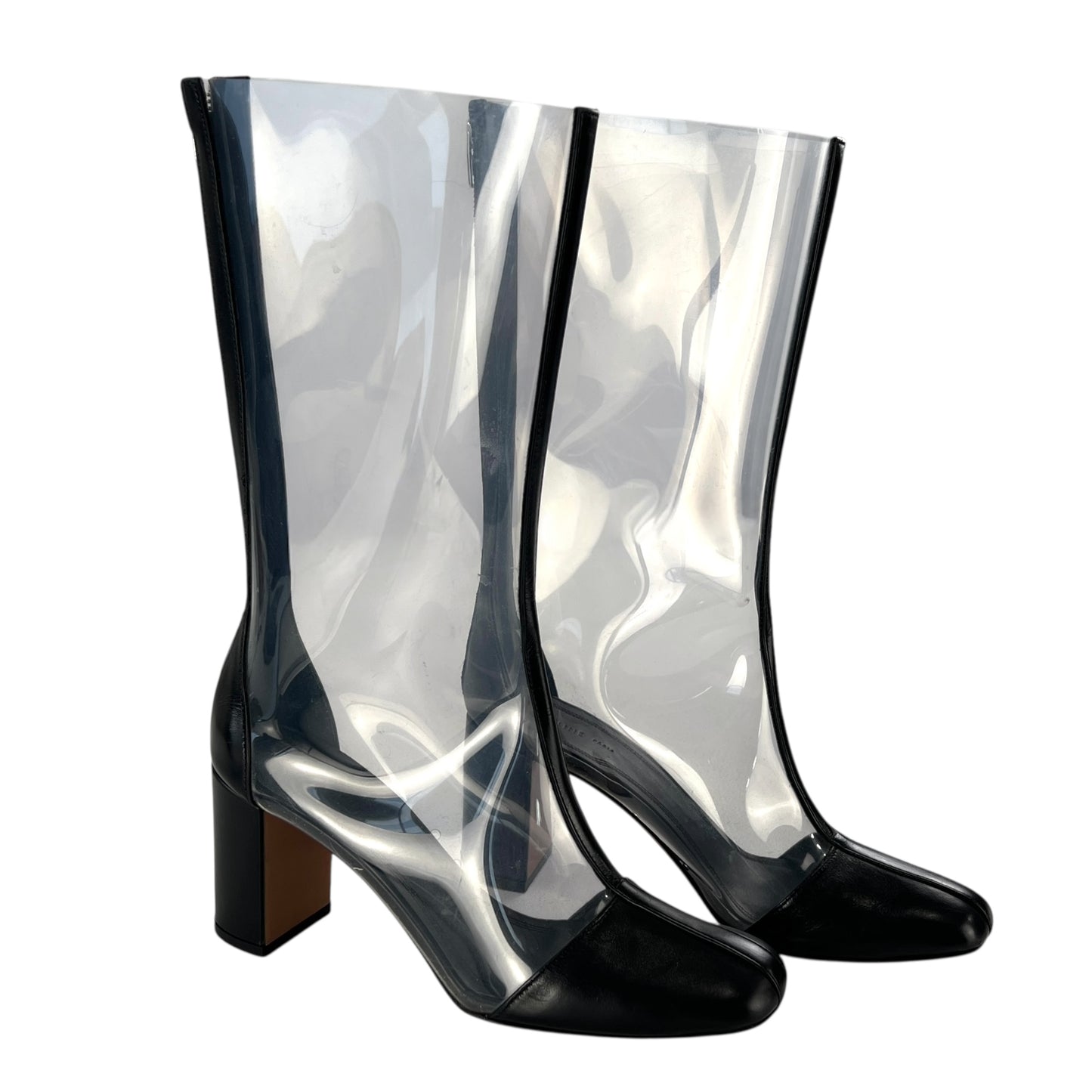 Celine Clear Vinyl Boots