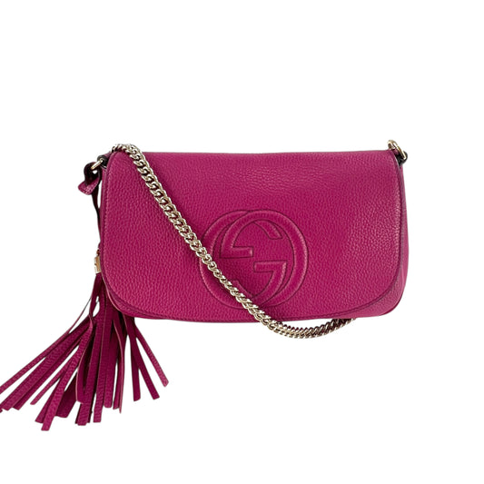 Gucci Soho Fringe Chain Shoulder Bag