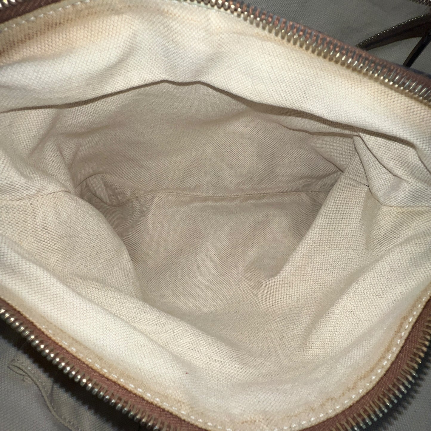 Gucci Monogram Leather Bow Tote Bag