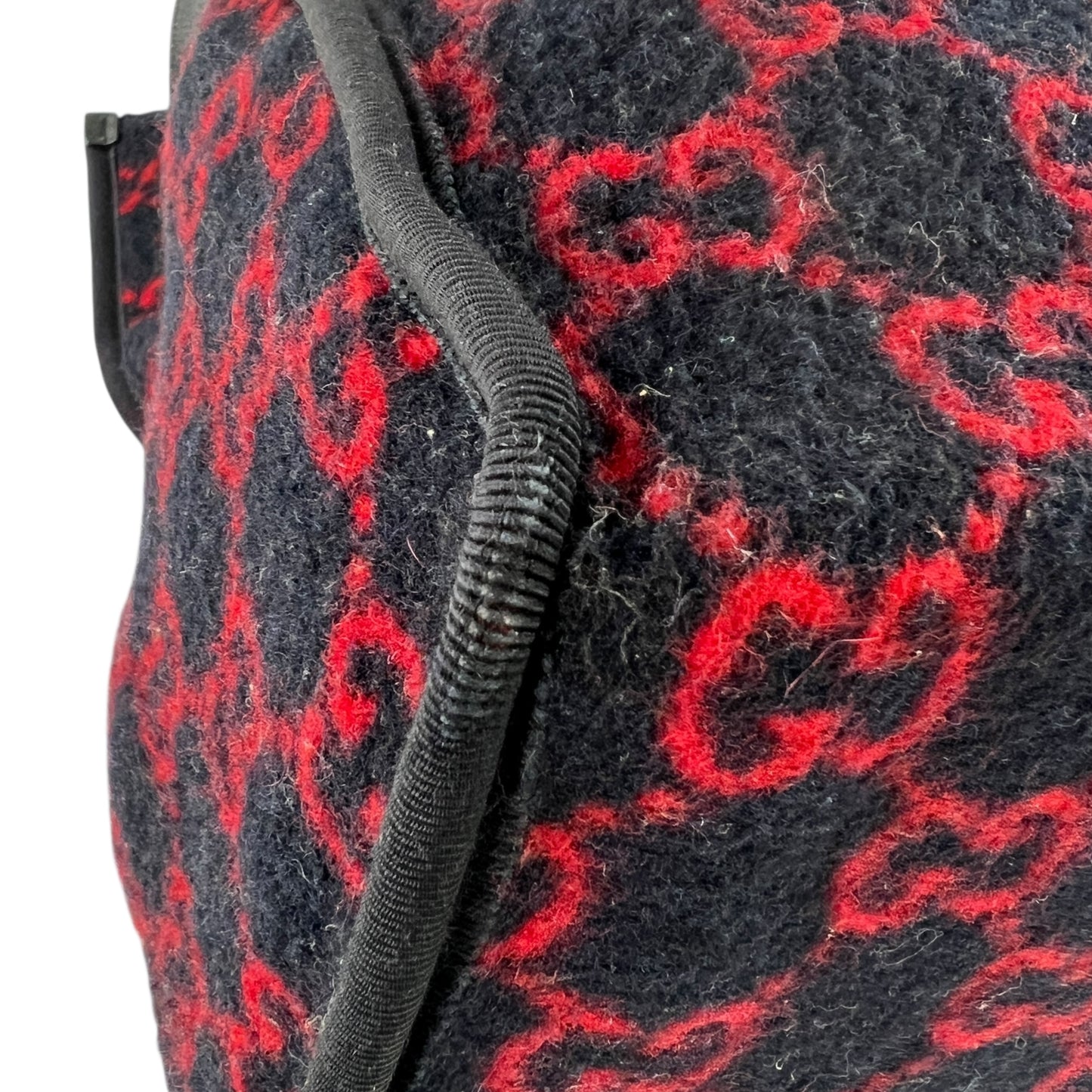 Gucci Monogram Wool Tote Bag