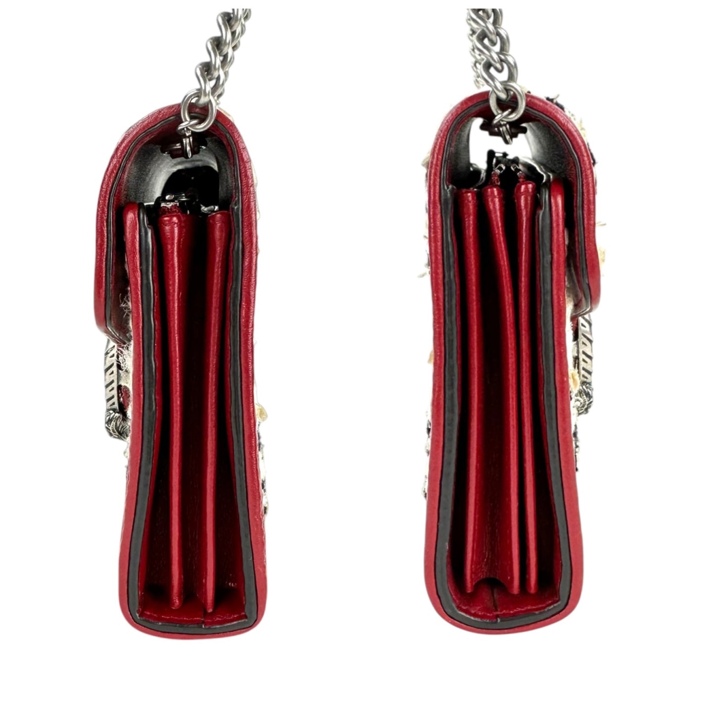 Gucci Monogram Dionysus Tweed Two-Way Bag