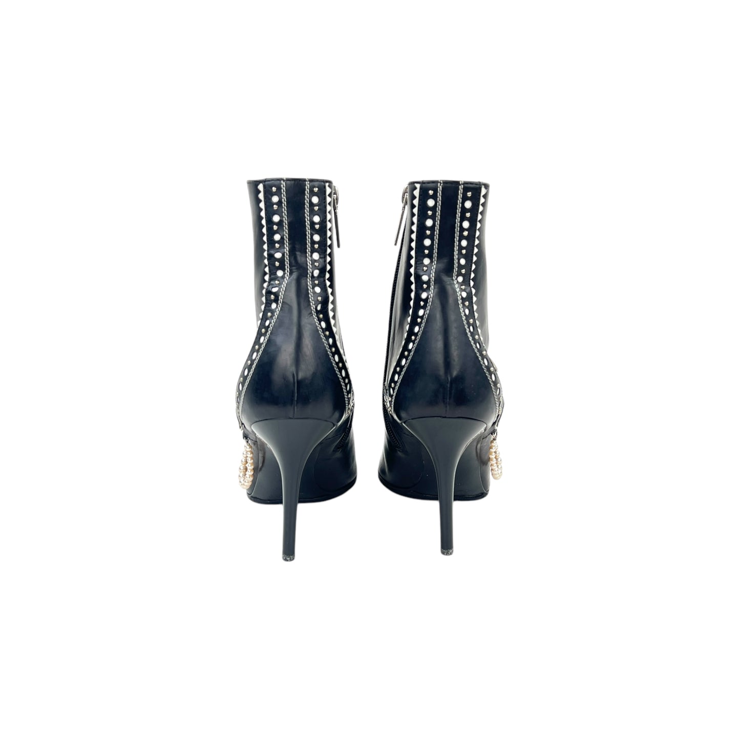 Dior John Galiano D’Trick Pearl Heeled Booties
