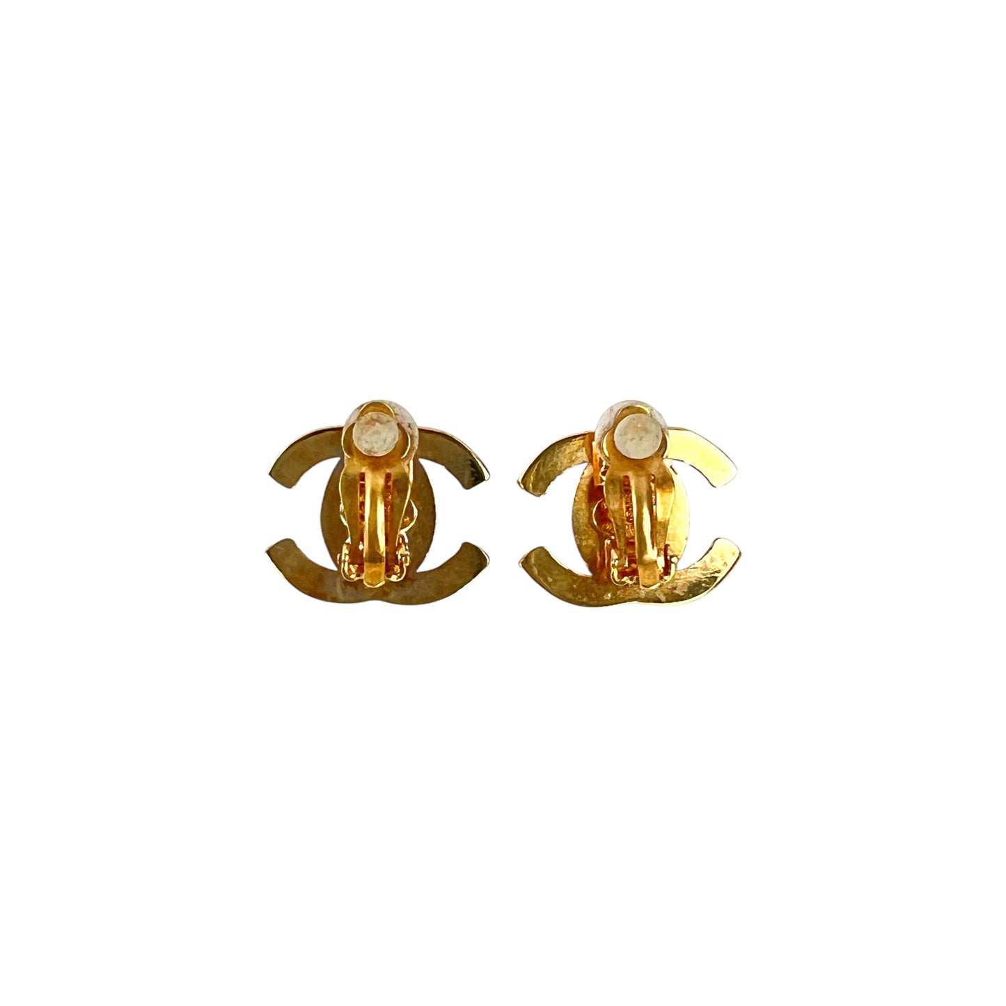 Chanel Vintage CC Earrings