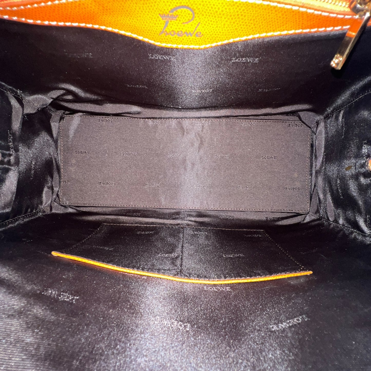 Loewe Leather Bowling Bag