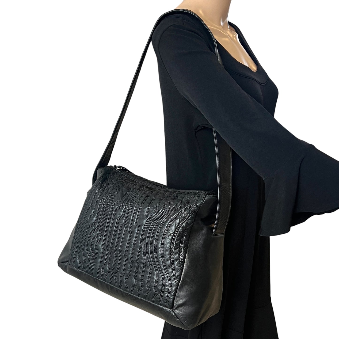 Prada Quilted Leather Shoulder Bag