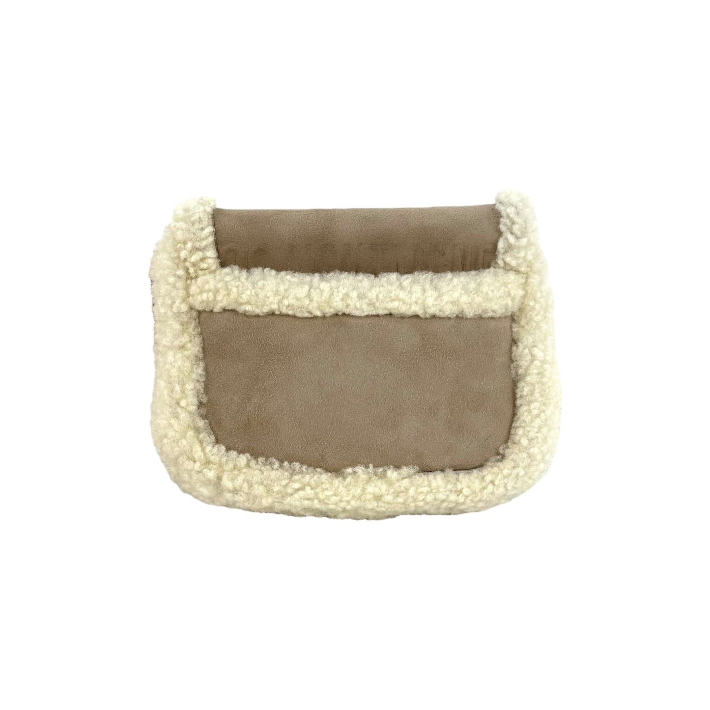 Dior Bobby Suede & Shearling Crossbody Bag