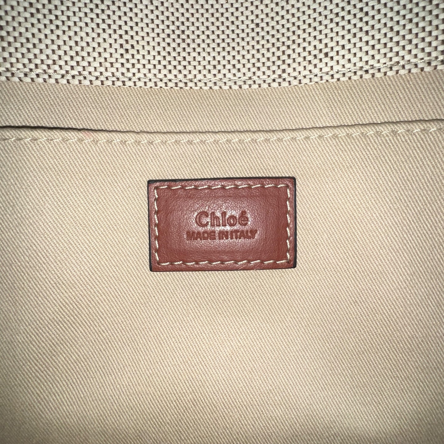 Chloe Woody Tote Bag