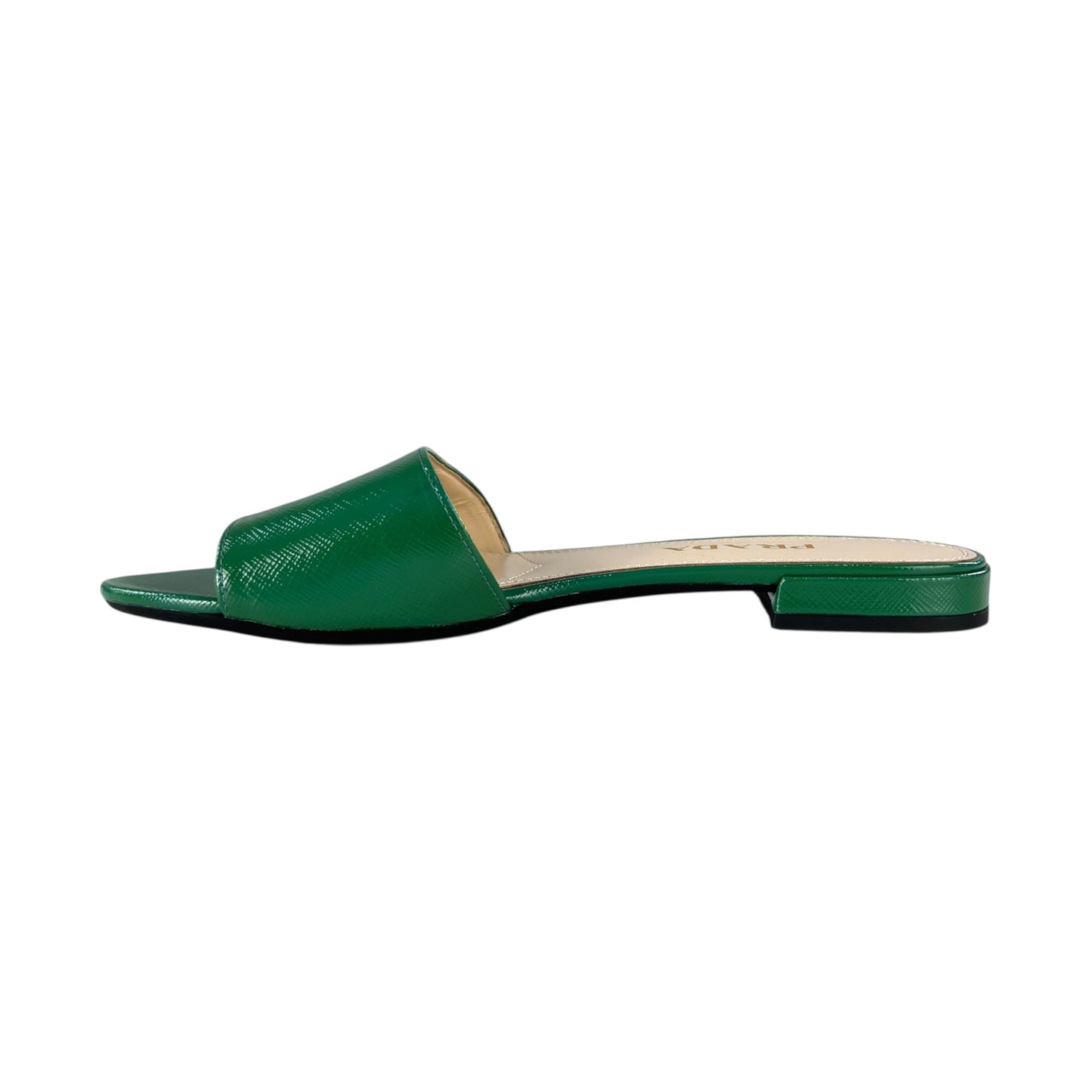 Prada Saffiano Leather Sandals