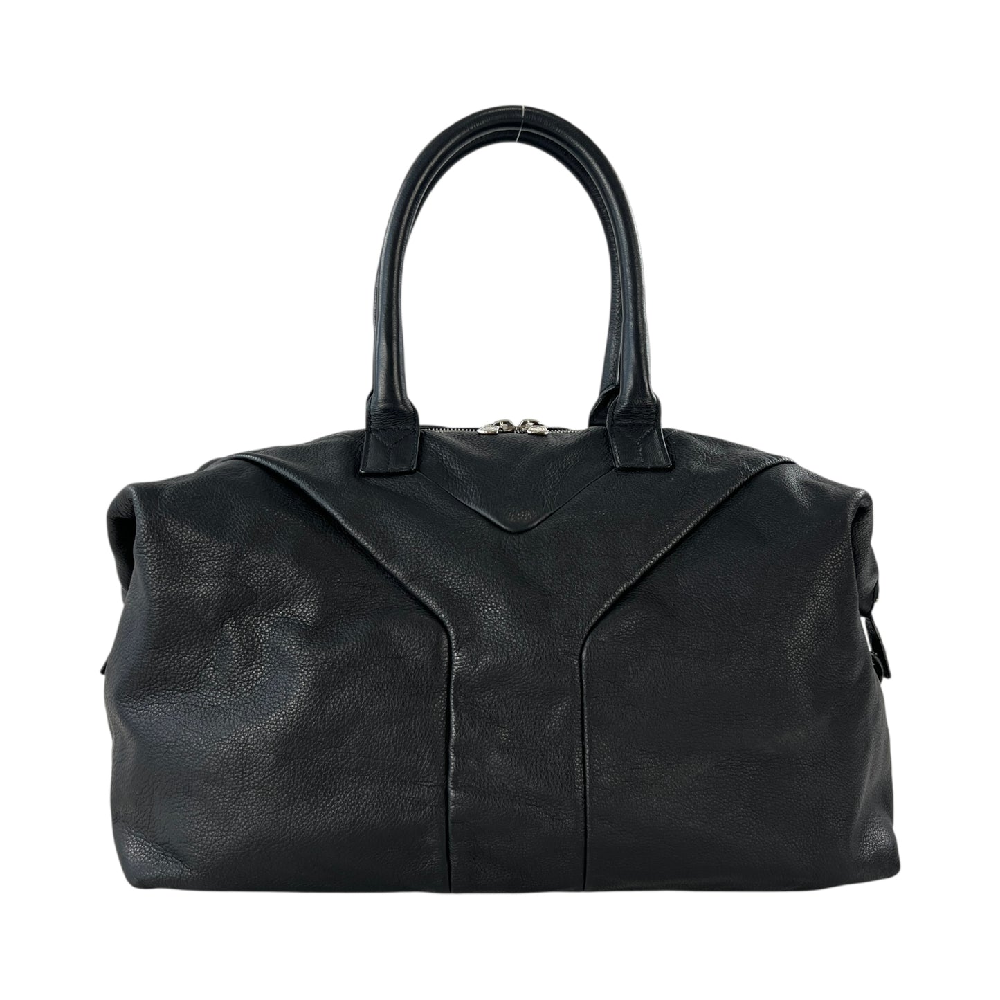 YSL Vintage Leather Boston Bag