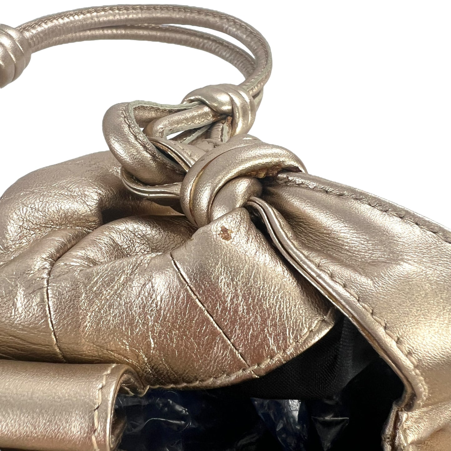 Loewe Anagram Metallic Leather Tote Bag