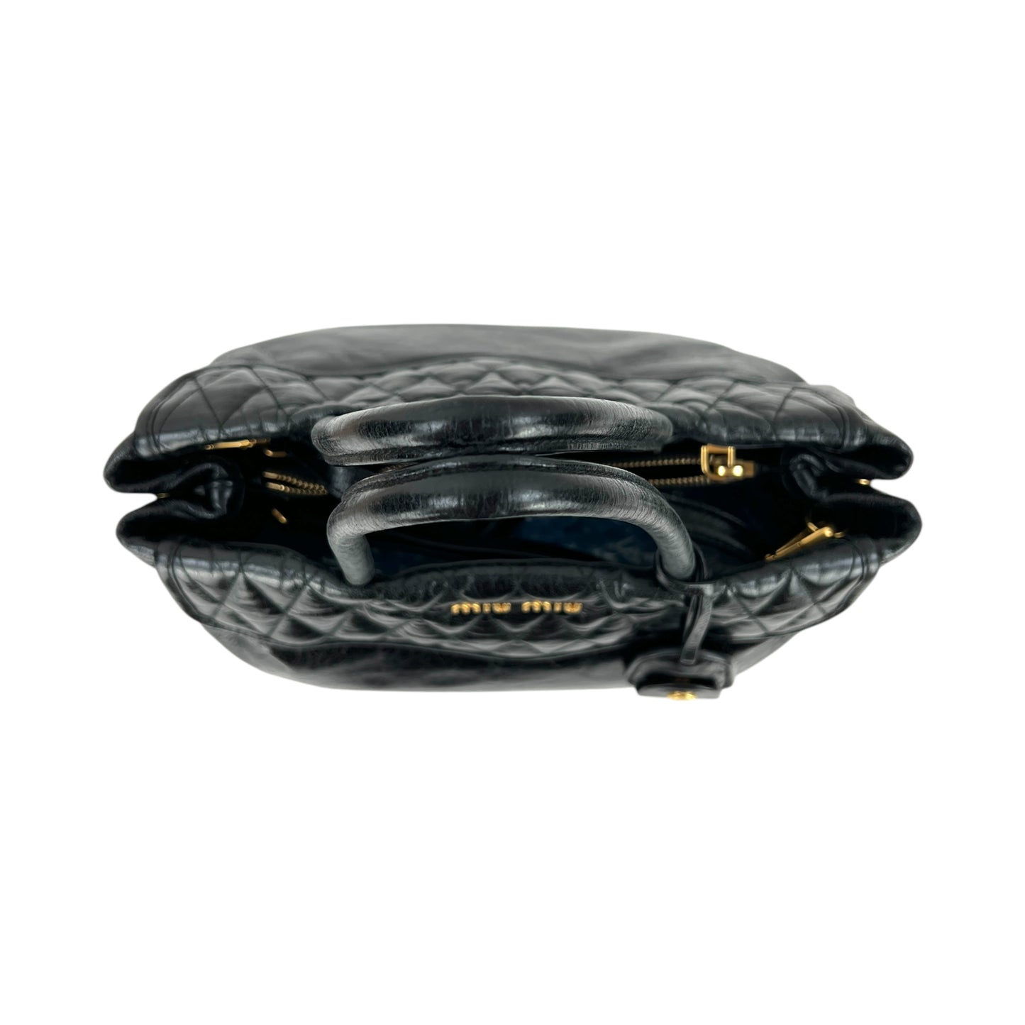 Miu Miu Patent Leather Two-Way Bag