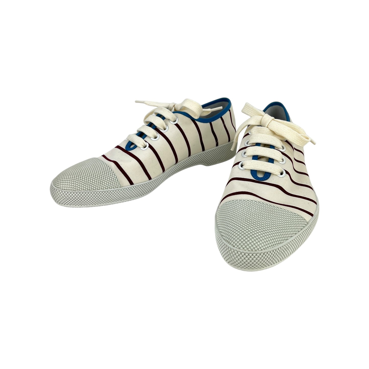Prada Striped Sneakers